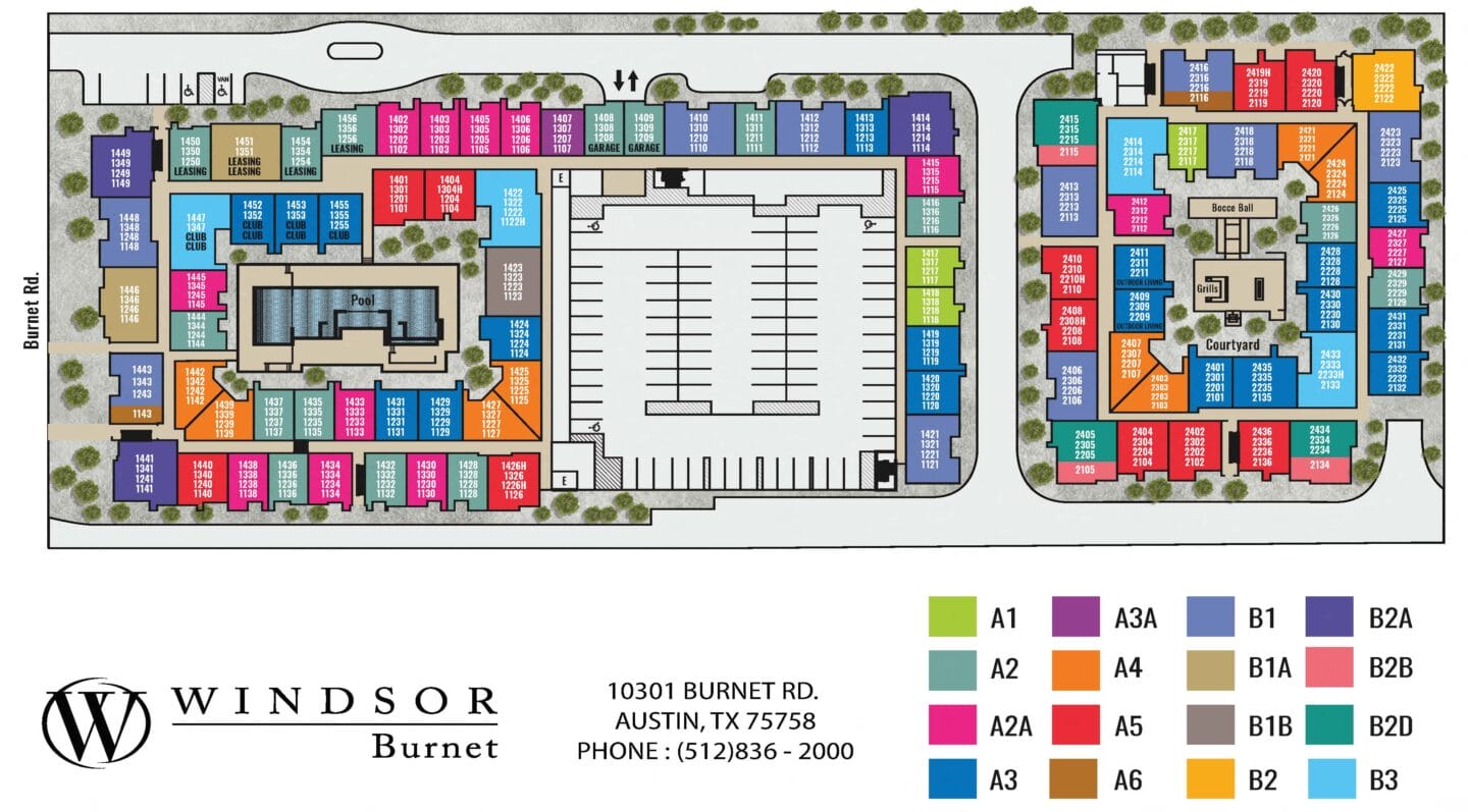 Community Map of Windsor Burnet