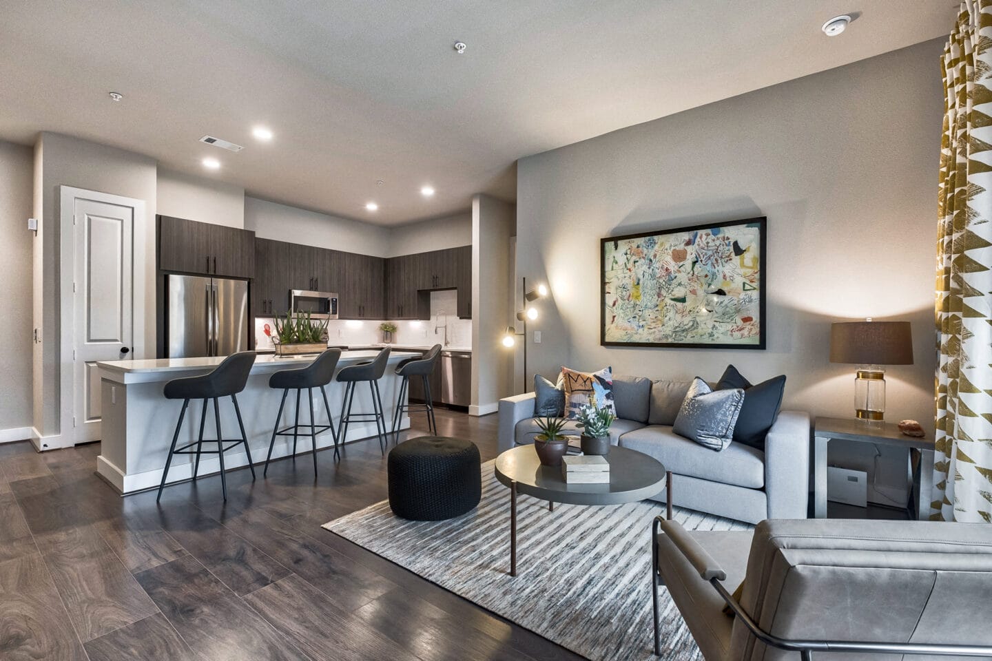 Open floor plans at Windsor Burnet, 10301 Burnet Rd, Austin