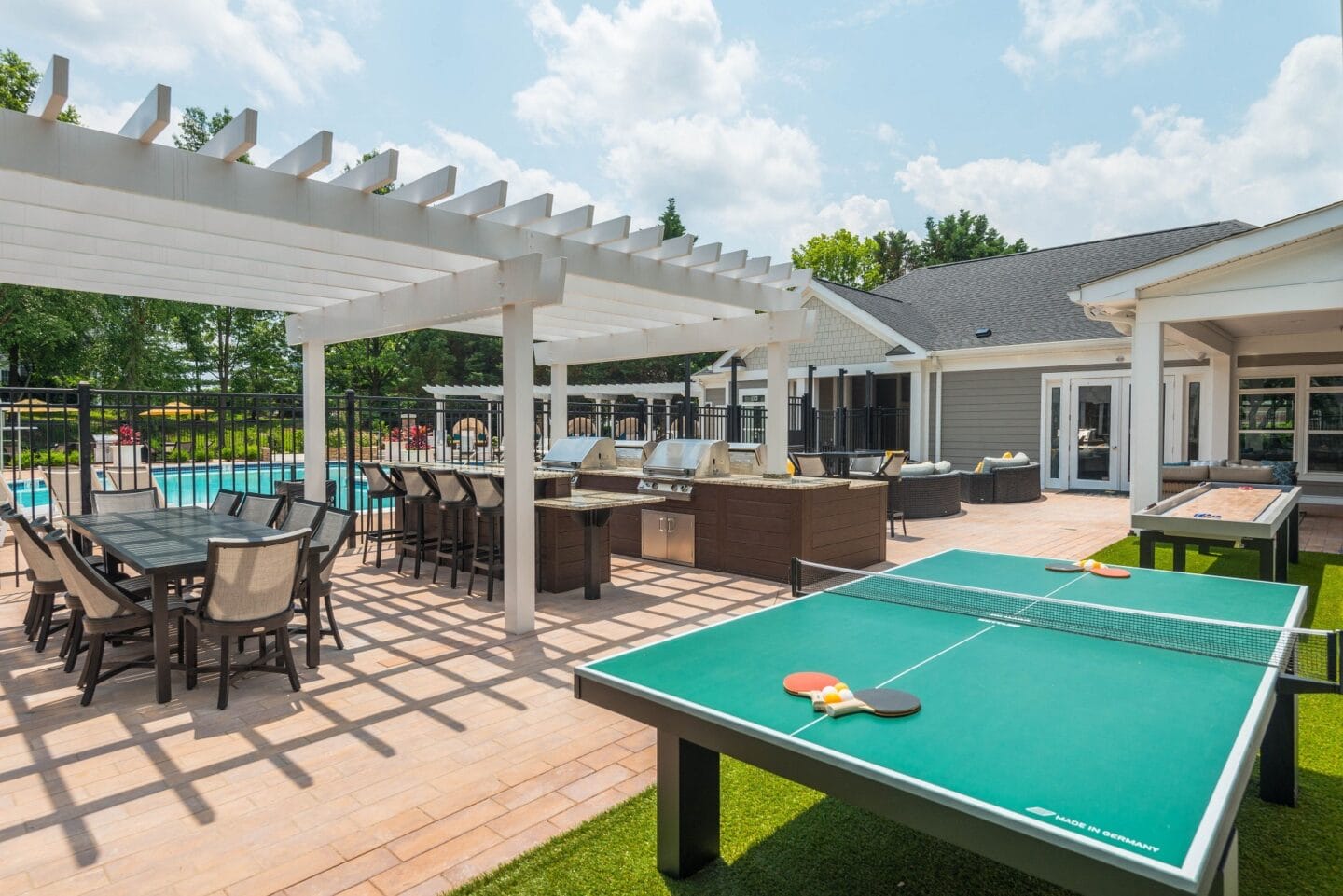 Outdoor Ping-Pong Tables at Windsor Herndon, Herndon, Virginia