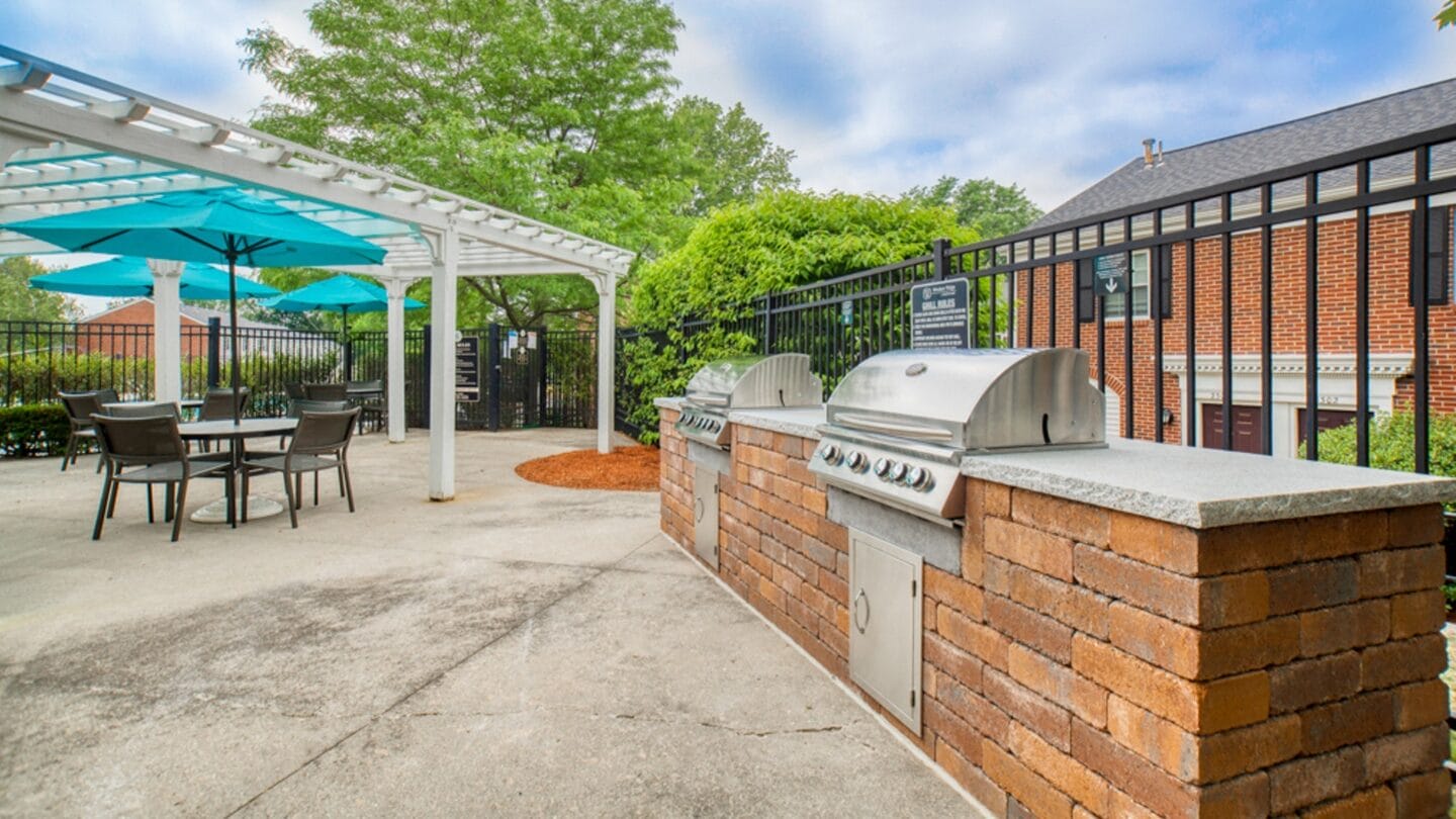 Community Grilling Stations at Windsor Ridge at Westborough, Massachusetts, 01581