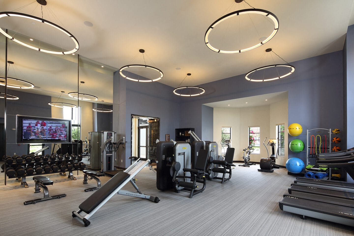 Enjoy your workout at our fully equipped fitness center at Windsor at Delray Beach, Delray Beach, FL