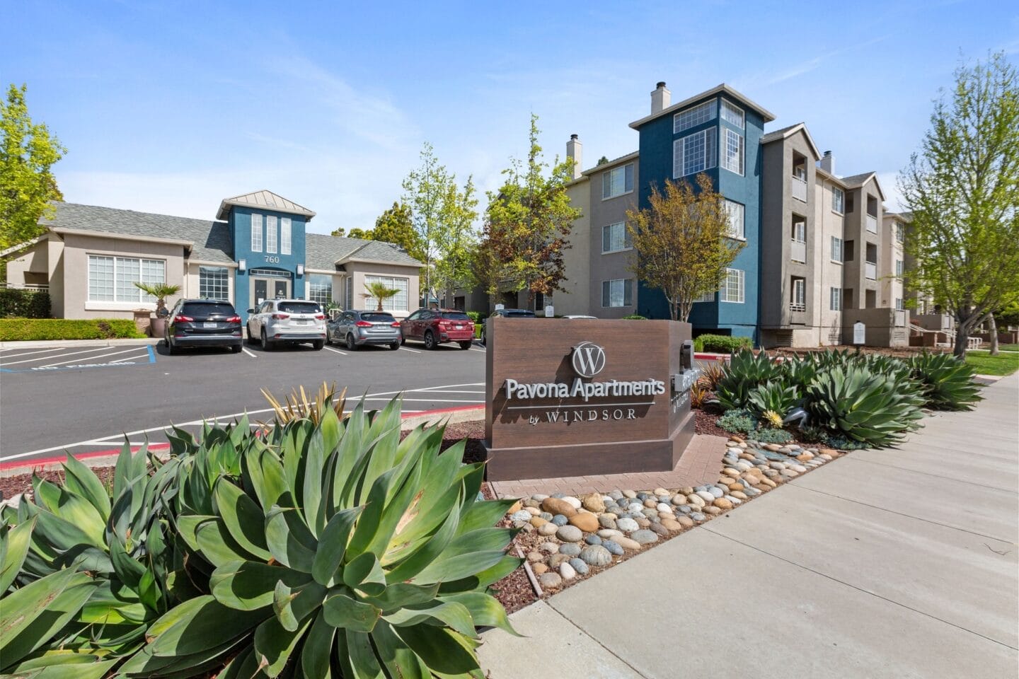 the preserve at polk apartments sign in front of a street