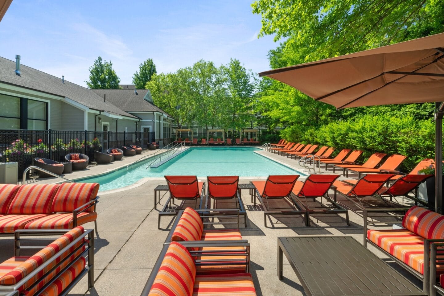 Resort-Style Pool at Windsor at Oak Grove, 02176, MA