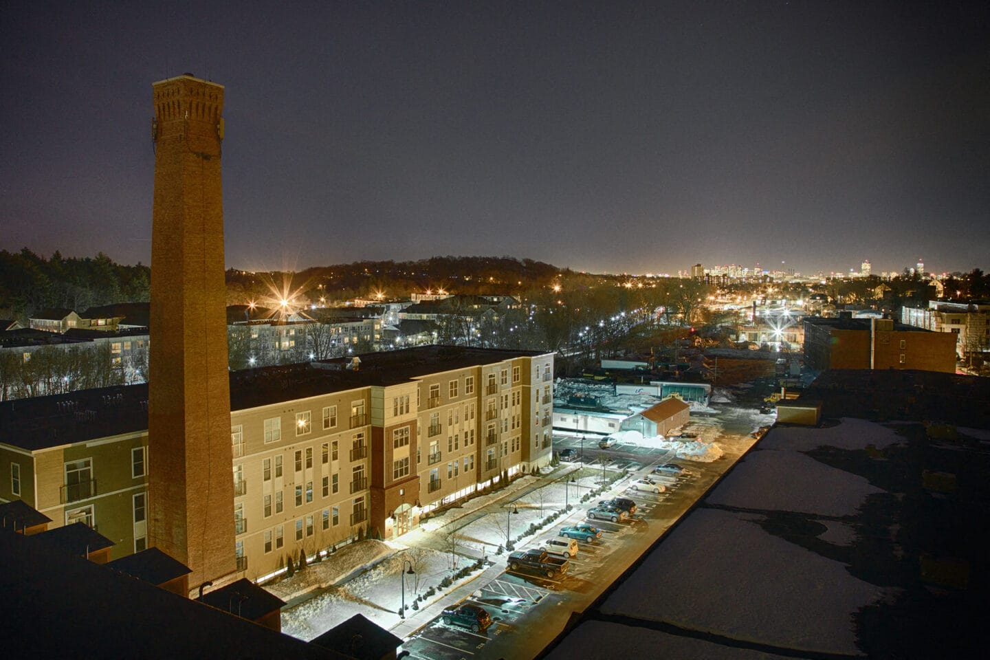 Aerial View at Windsor Radio Factory, Melrose, Massachusetts