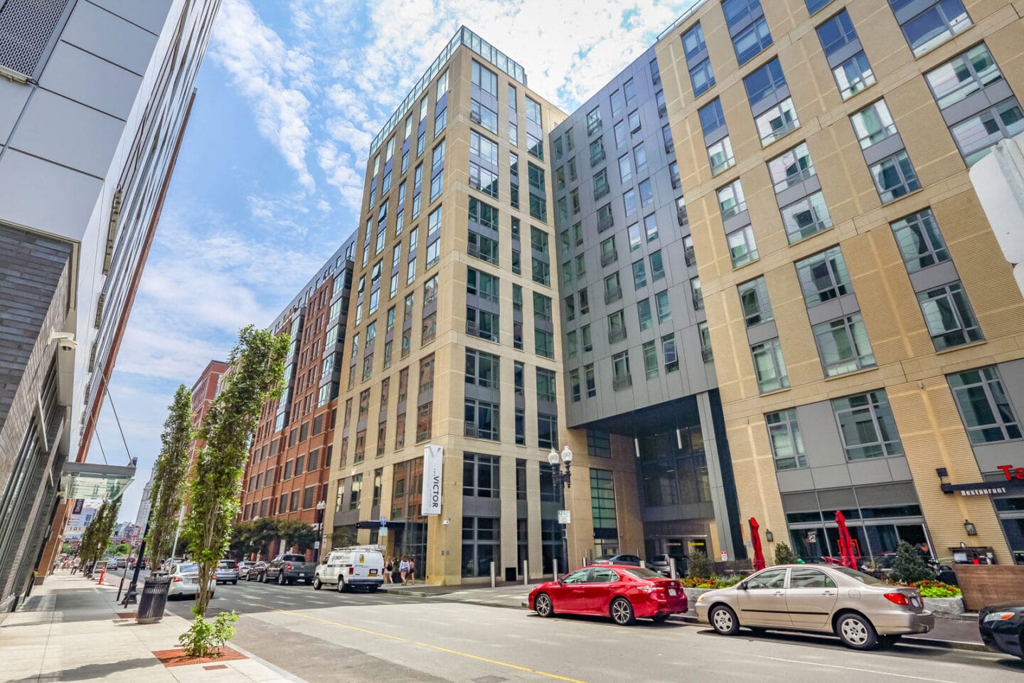 Building Exterior at The Victor by Windsor, 110 Beverly St, Boston