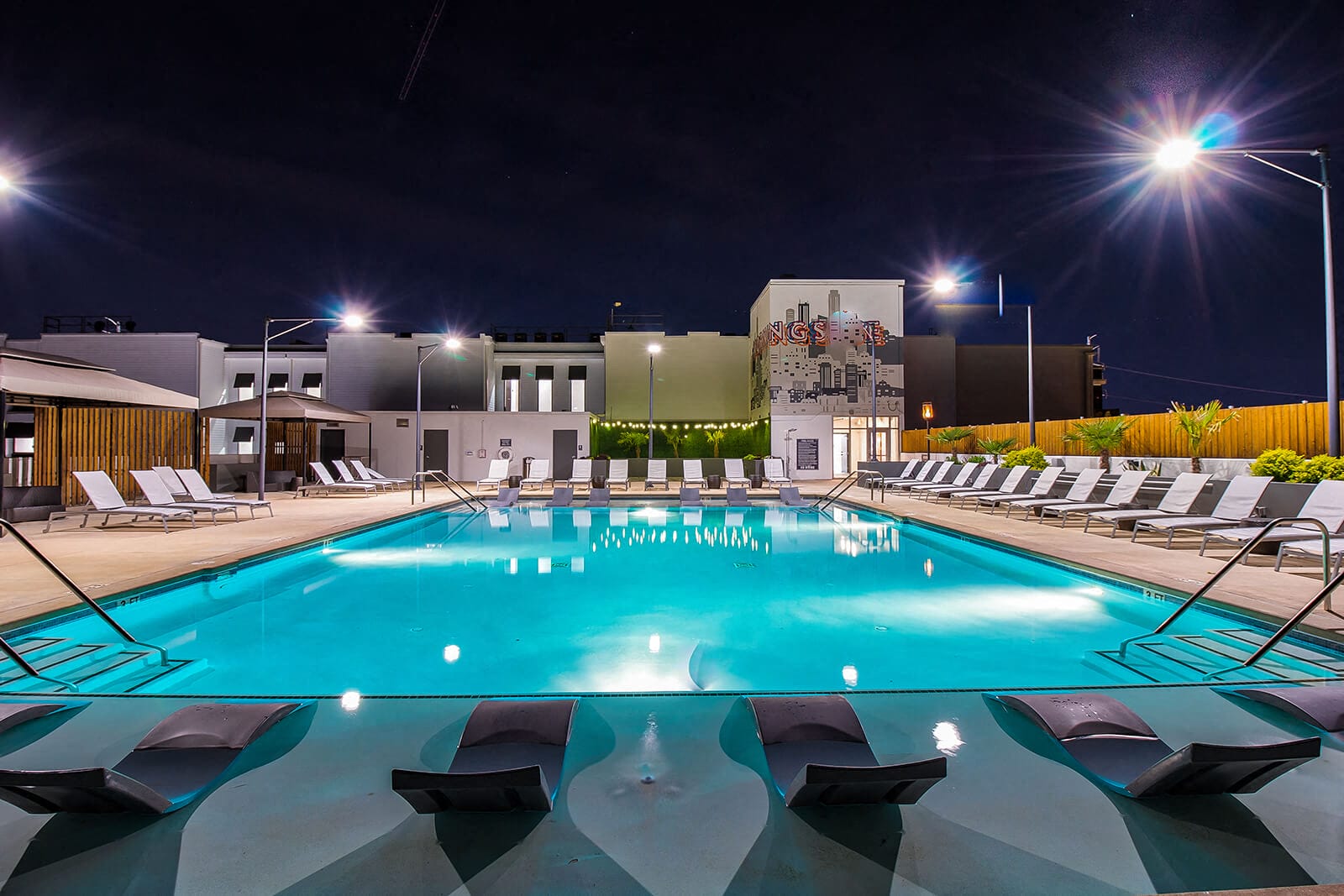 Year-Round Heated Salt Water Pool at Windsor Morningside, Atlanta, Georgia