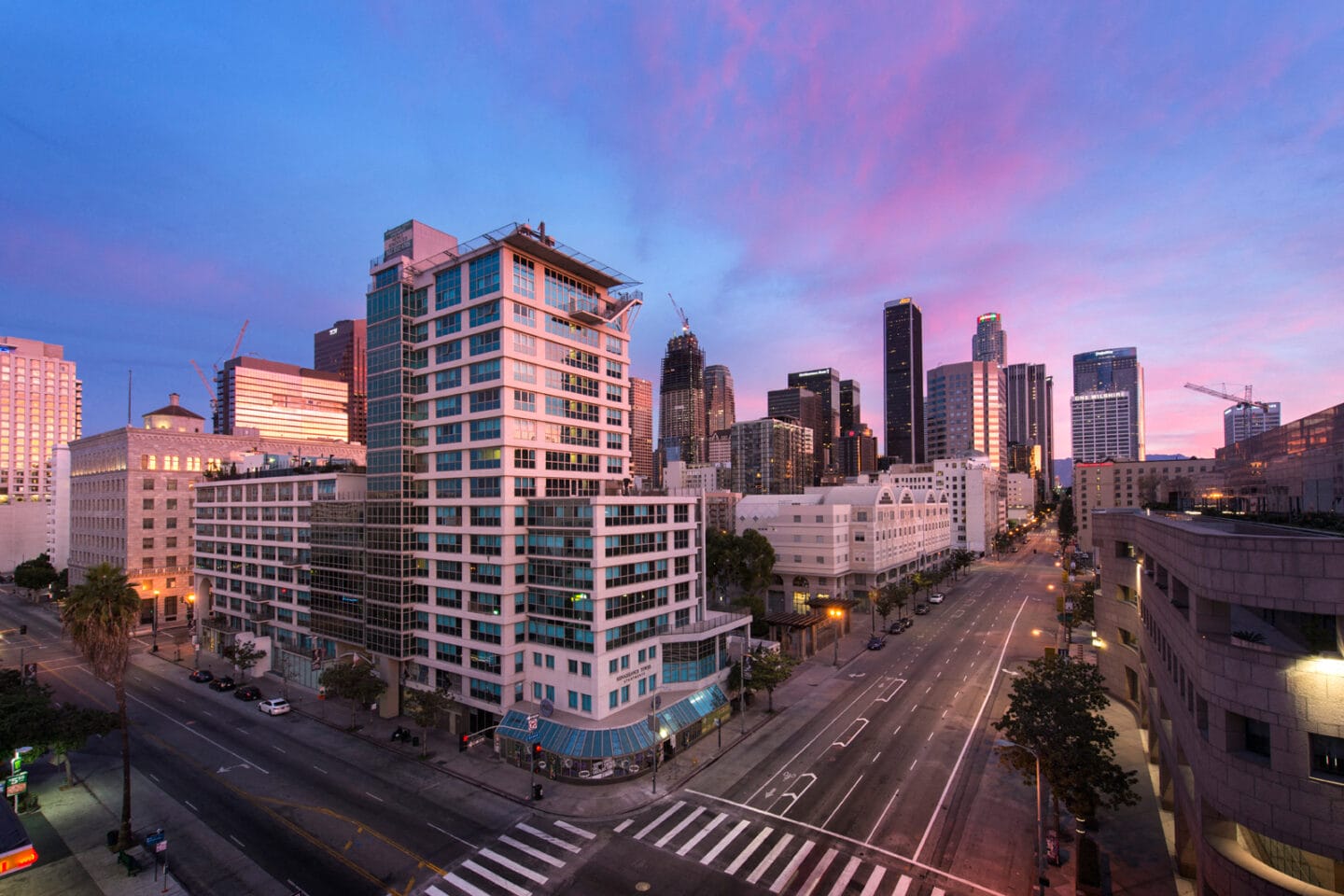 Rooftop Sundeck with Breathtaking Views at 1000 Grand by Windsor, 90015, CA