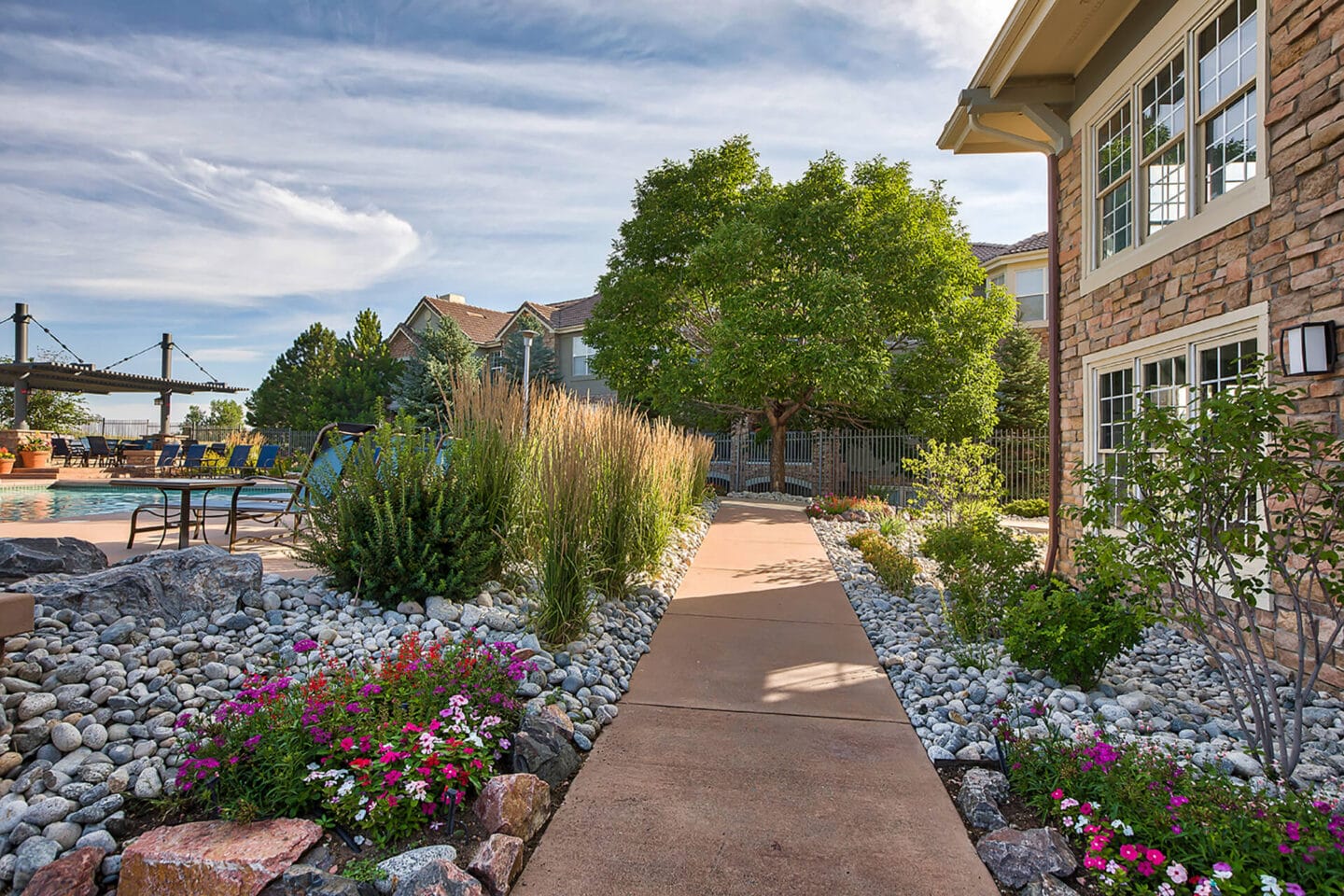 Stunning Landscaping at Windsor Meridian, Englewood, Colorado