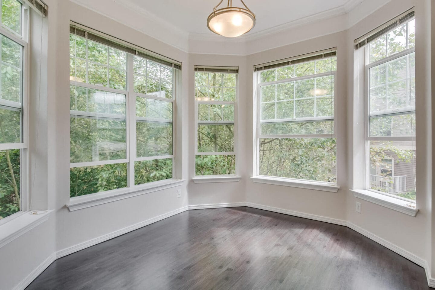 Floor-To-Ceiling Windows at The Estates at Cougar Mountain, Issaquah, Washington