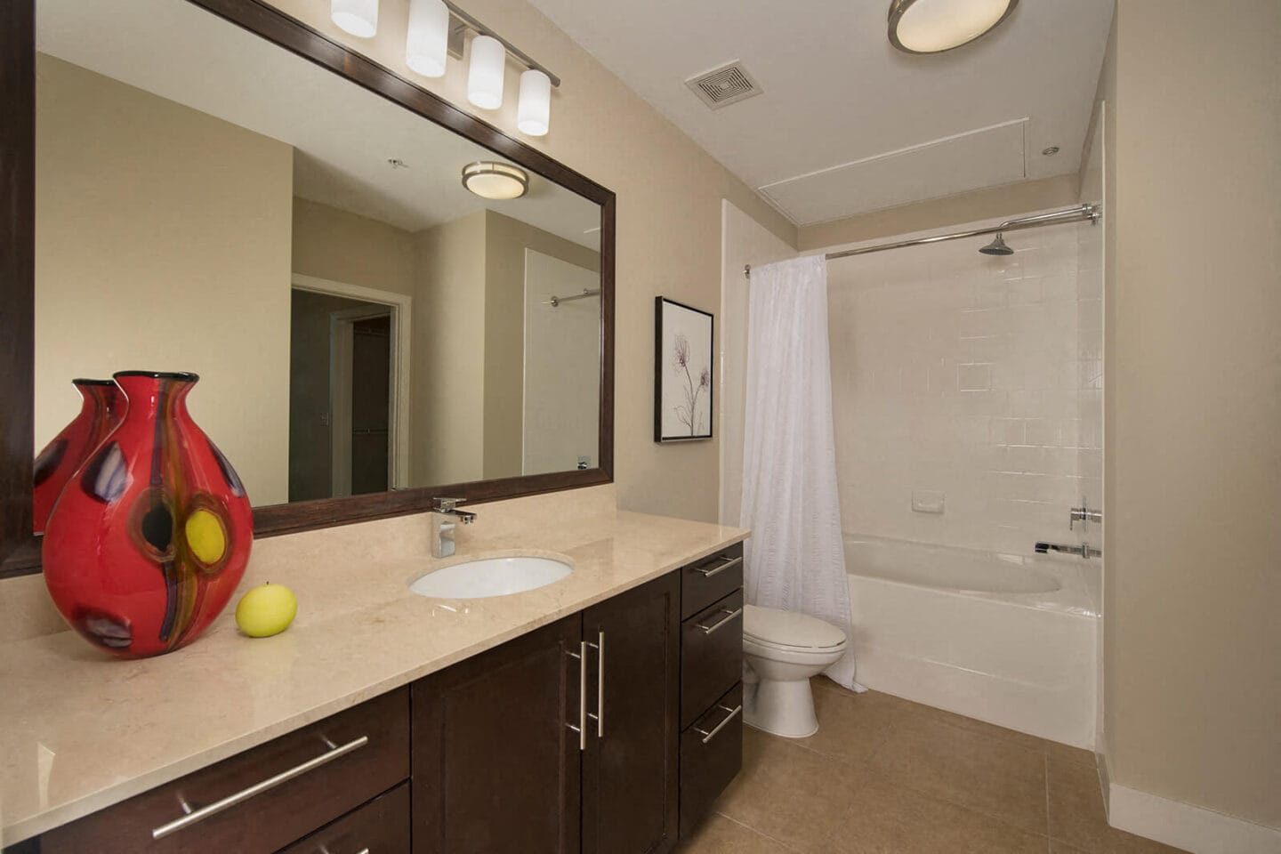 Dual Vanities in Bathrooms at Windsor Memorial, Houston, TX