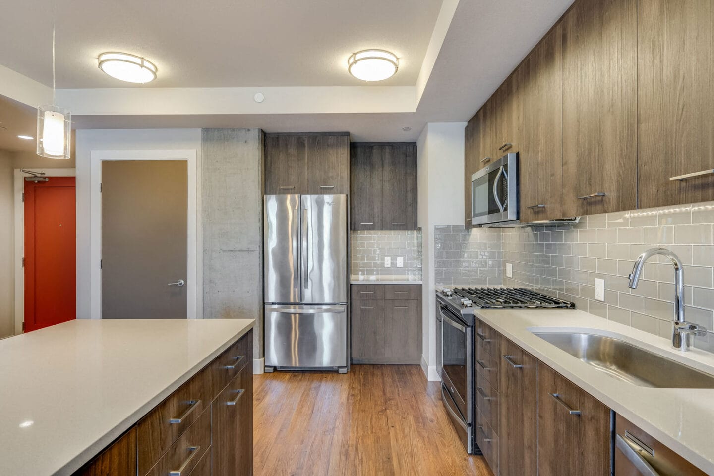 Quartz Countertops at The Marston by Windsor, 825 Marshall Street, Redwood City