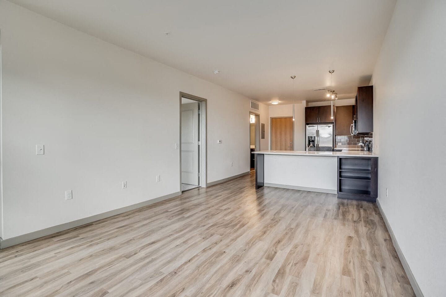 Design and Decoration Flexibility in Apartments at The Casey, 2100 Delgany, Denver