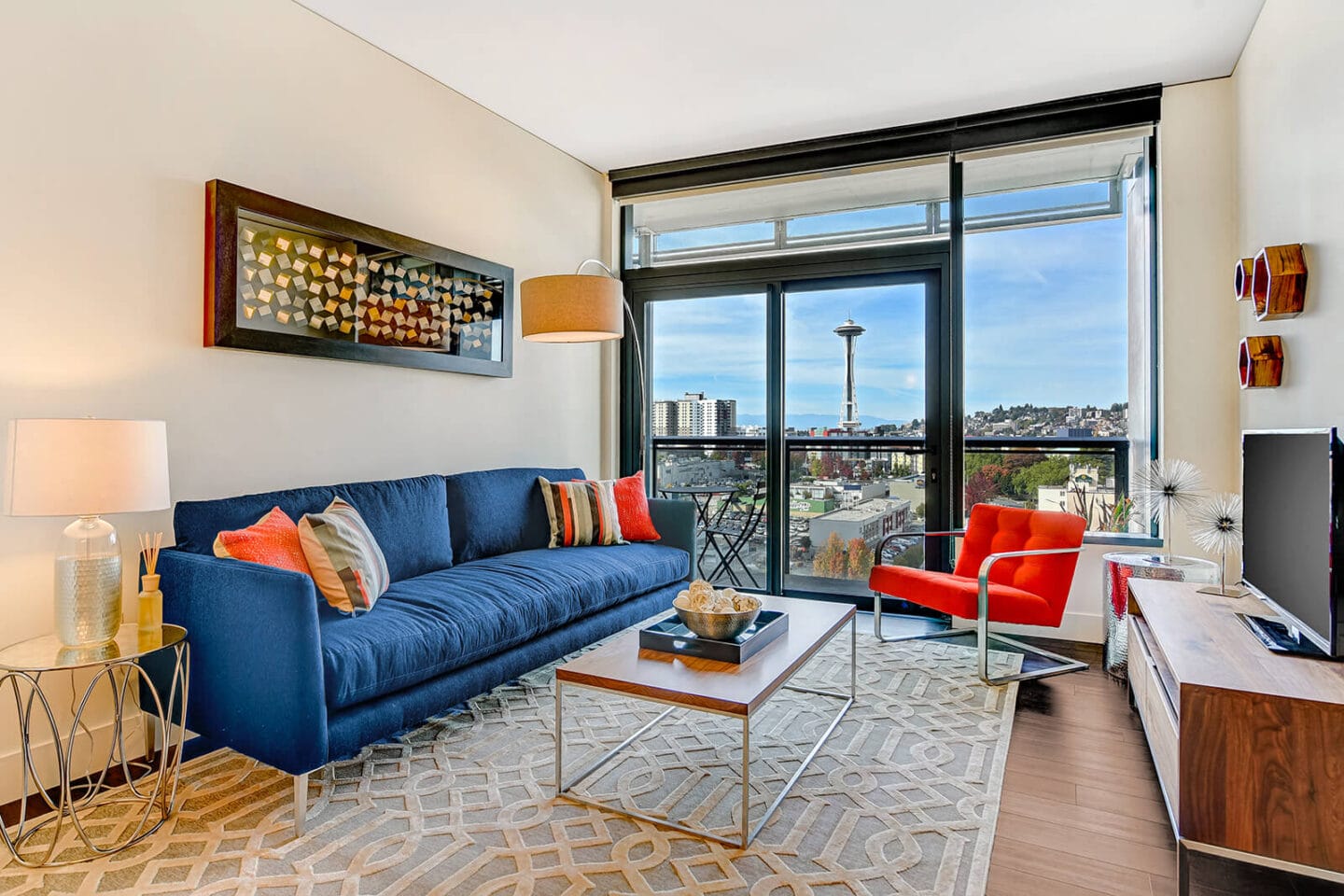 Stunning Views of Space Needle in Select Apartments at Cirrus, 2030 8th Avenue, Seattle