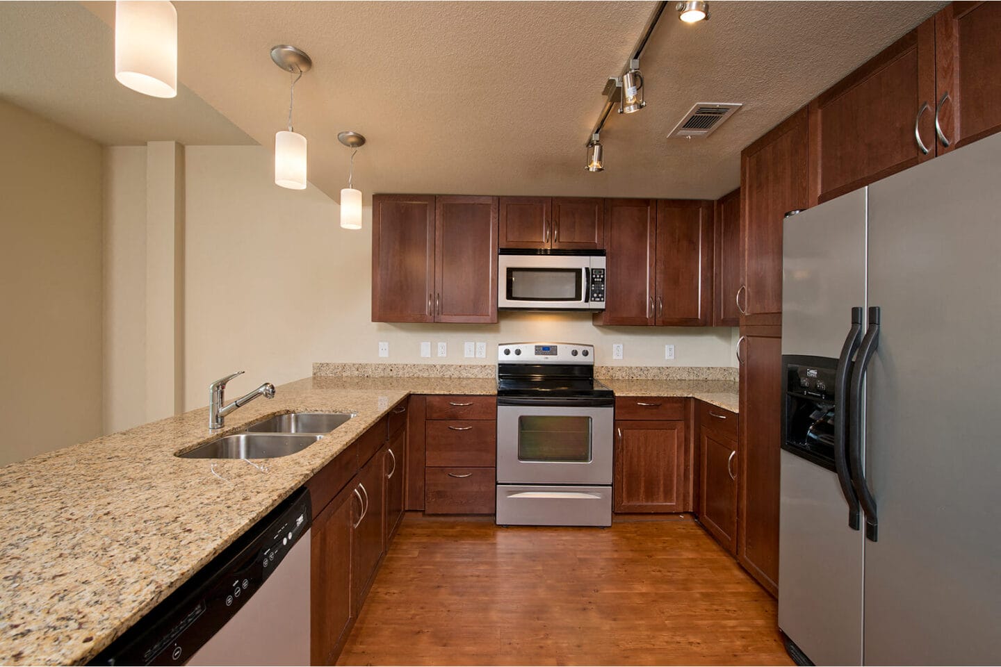 Spacious Kitchen with Ample Cabinet and Counter Space at Windsor Memorial, 3131 Memorial Court, Houston