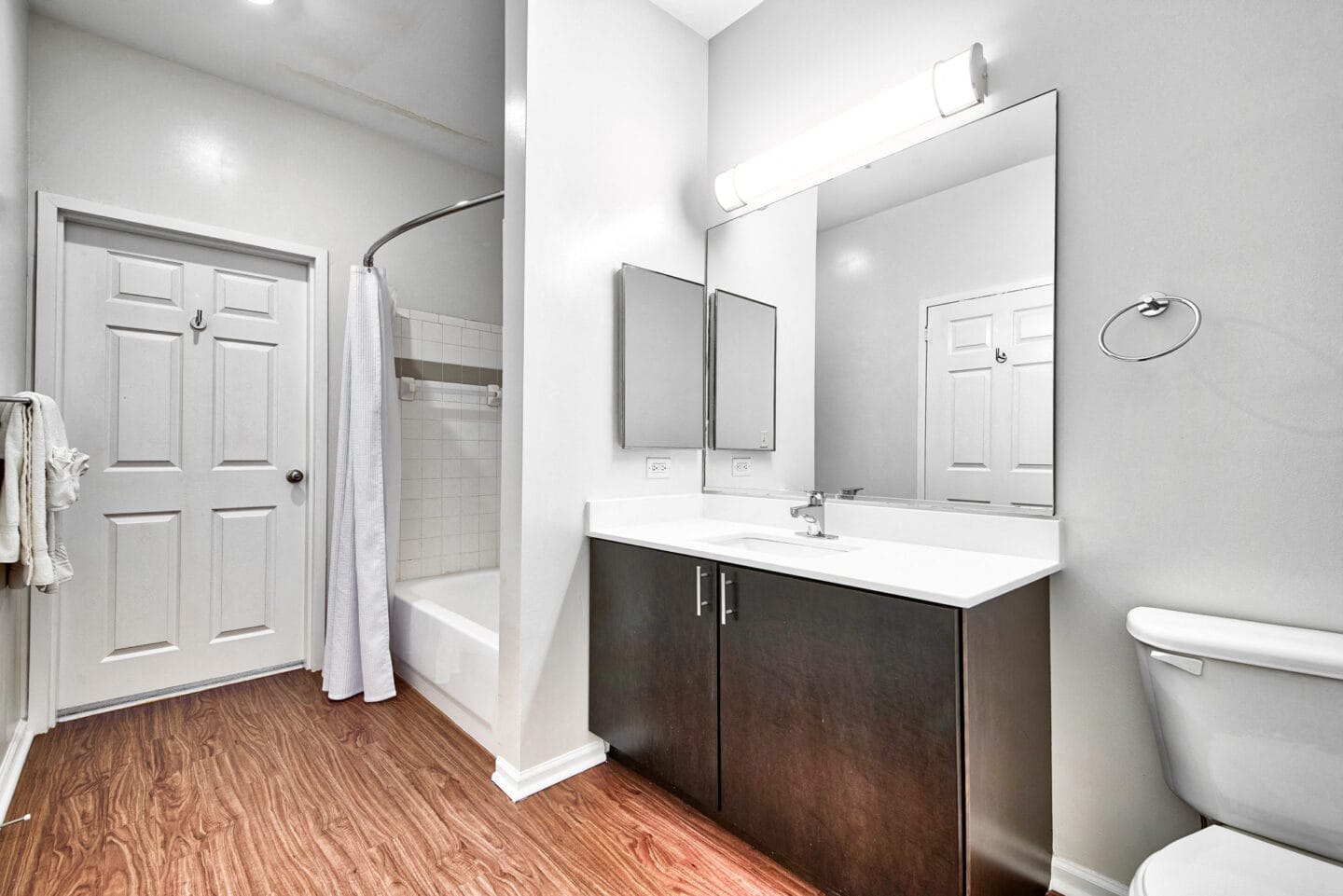 Newly renovated, Spa-Inspired Bathrooms at Windsor at Liberty House, Jersey City, NJ