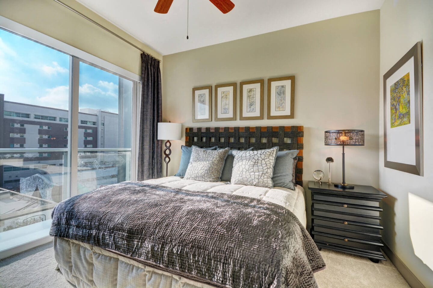 Ceiling Fan in Each Bedroom at Windsor at South Park by Windsor, Los Angeles, CA