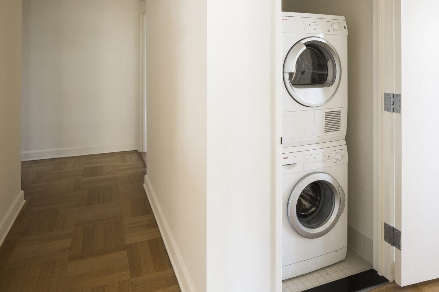 In unit washer and dryers at The Ashley, Upper West Side Luxury Apartments