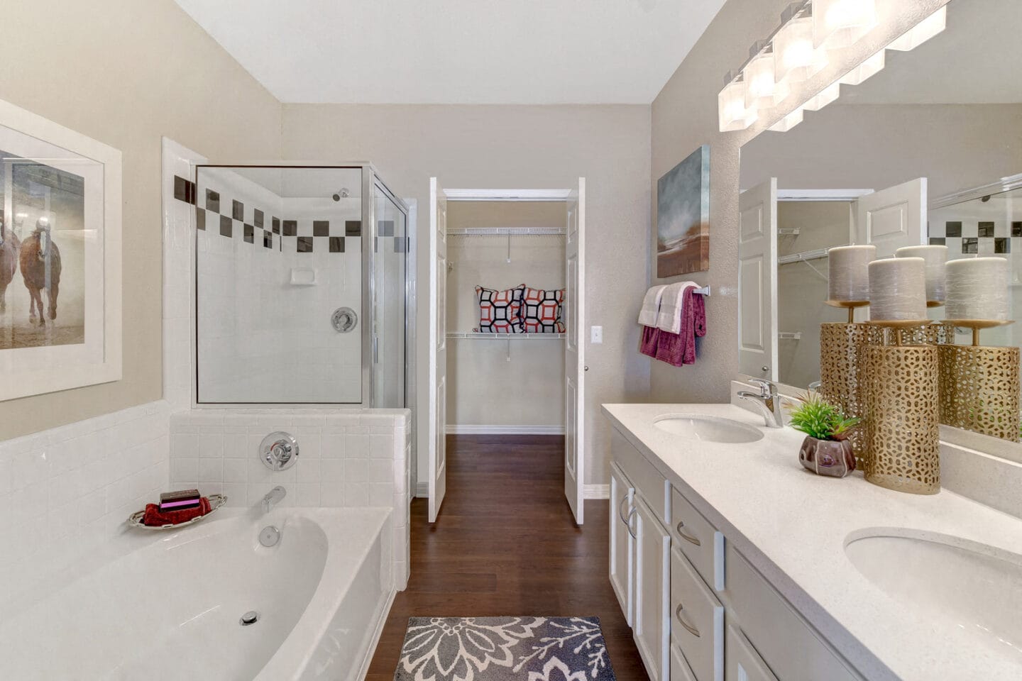 Double Vanities and Large Soaking Tubs in Select Bathrooms at Windsor at Aviara, Carlsbad, CA