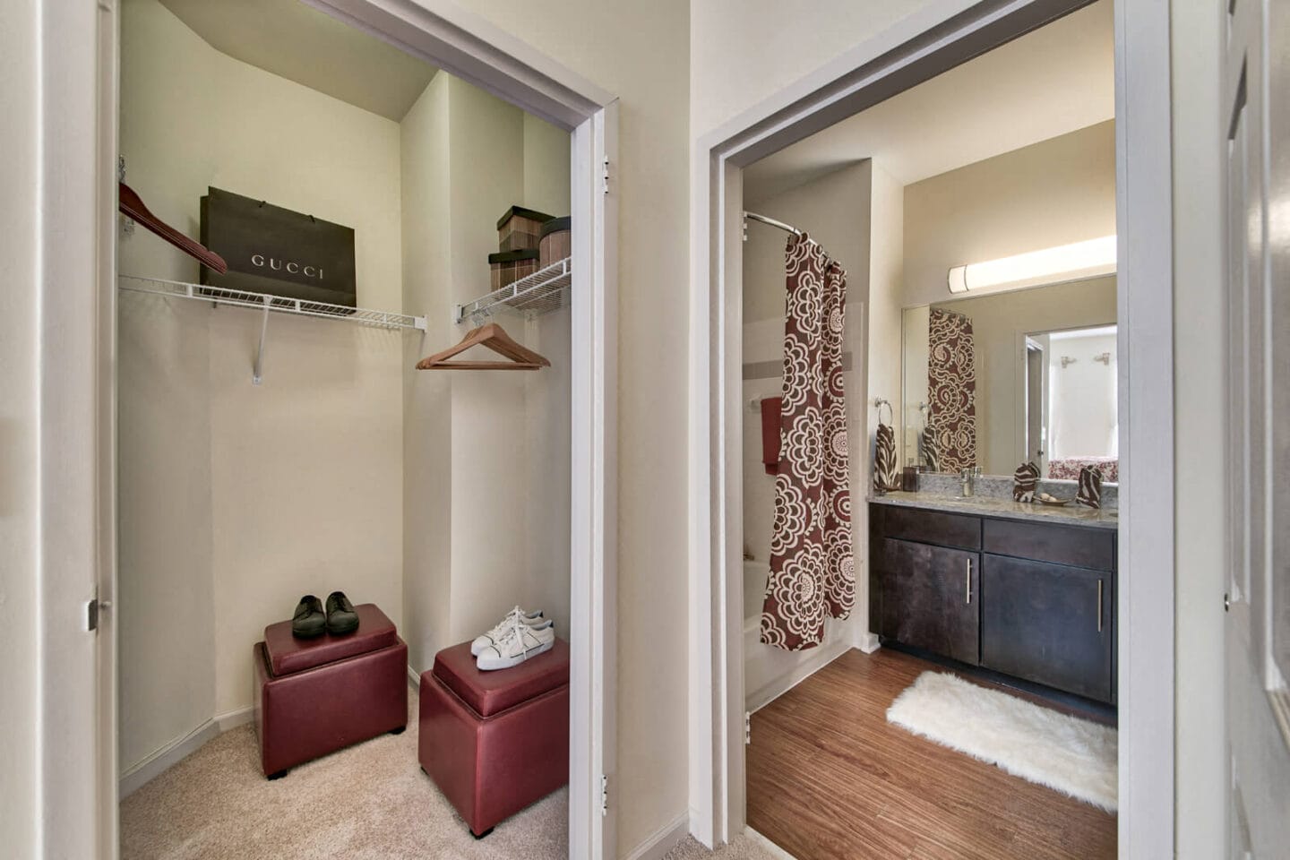 Roomy Walk-In and Reach-In Closets at Windsor at Liberty House, 115 Morris Street, Jersey City