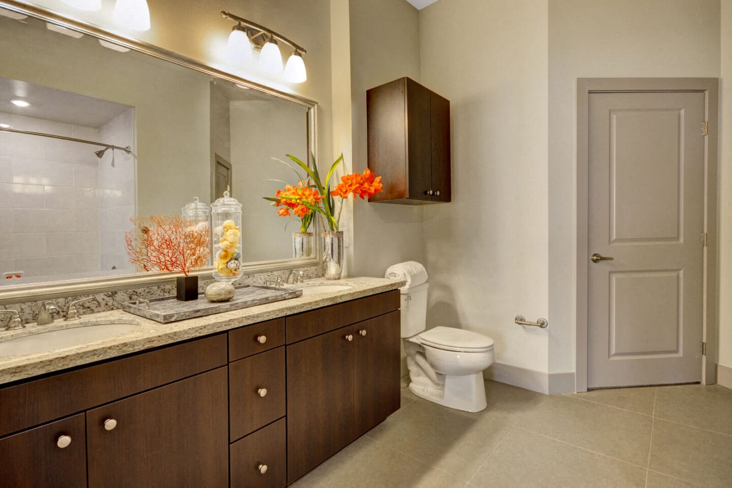 Spa-Inspired Bathrooms at South Park by Windsor, Los Angeles, California