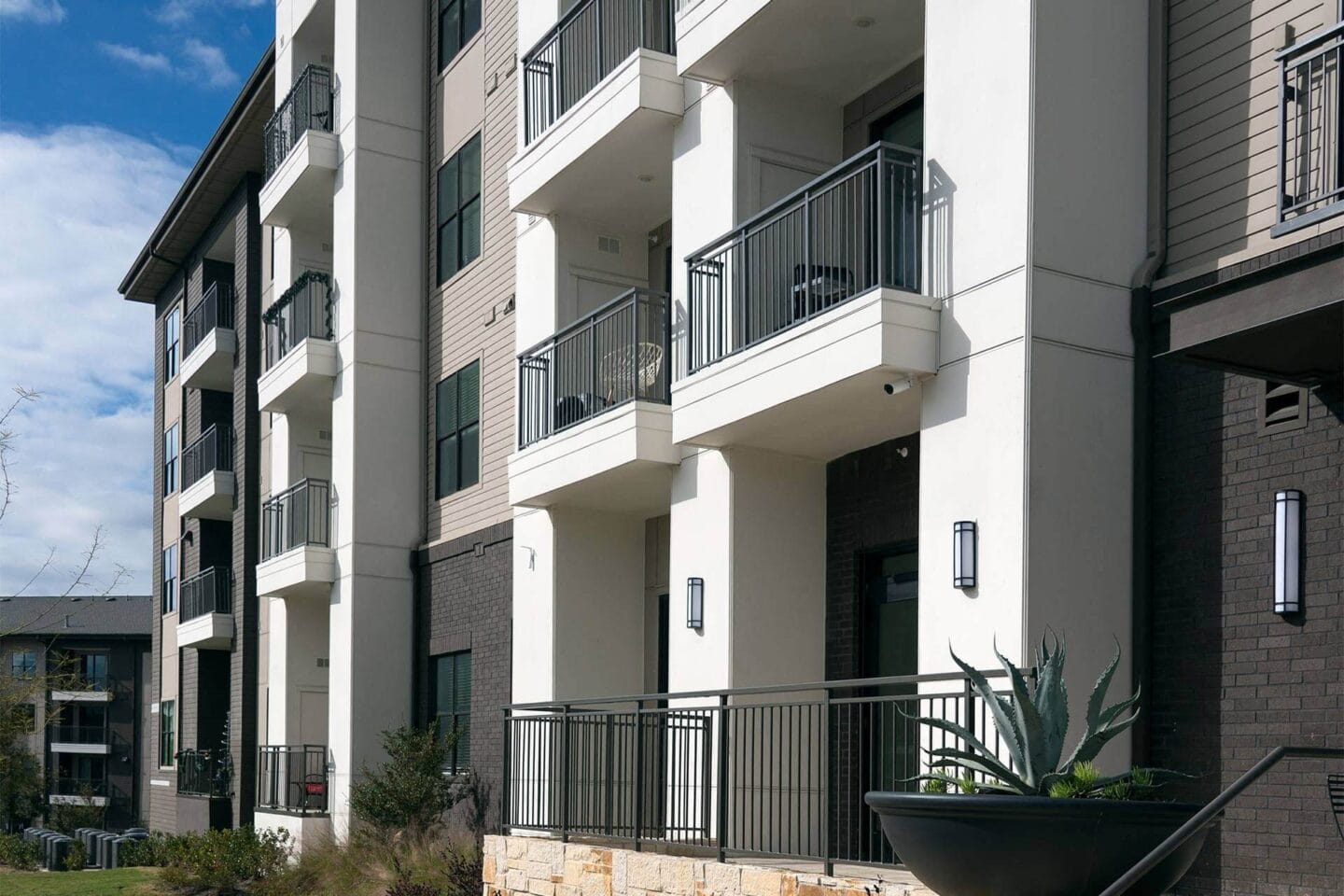 Large Private Patios & Balconies at Windsor Oak Hill, Austin, Texas