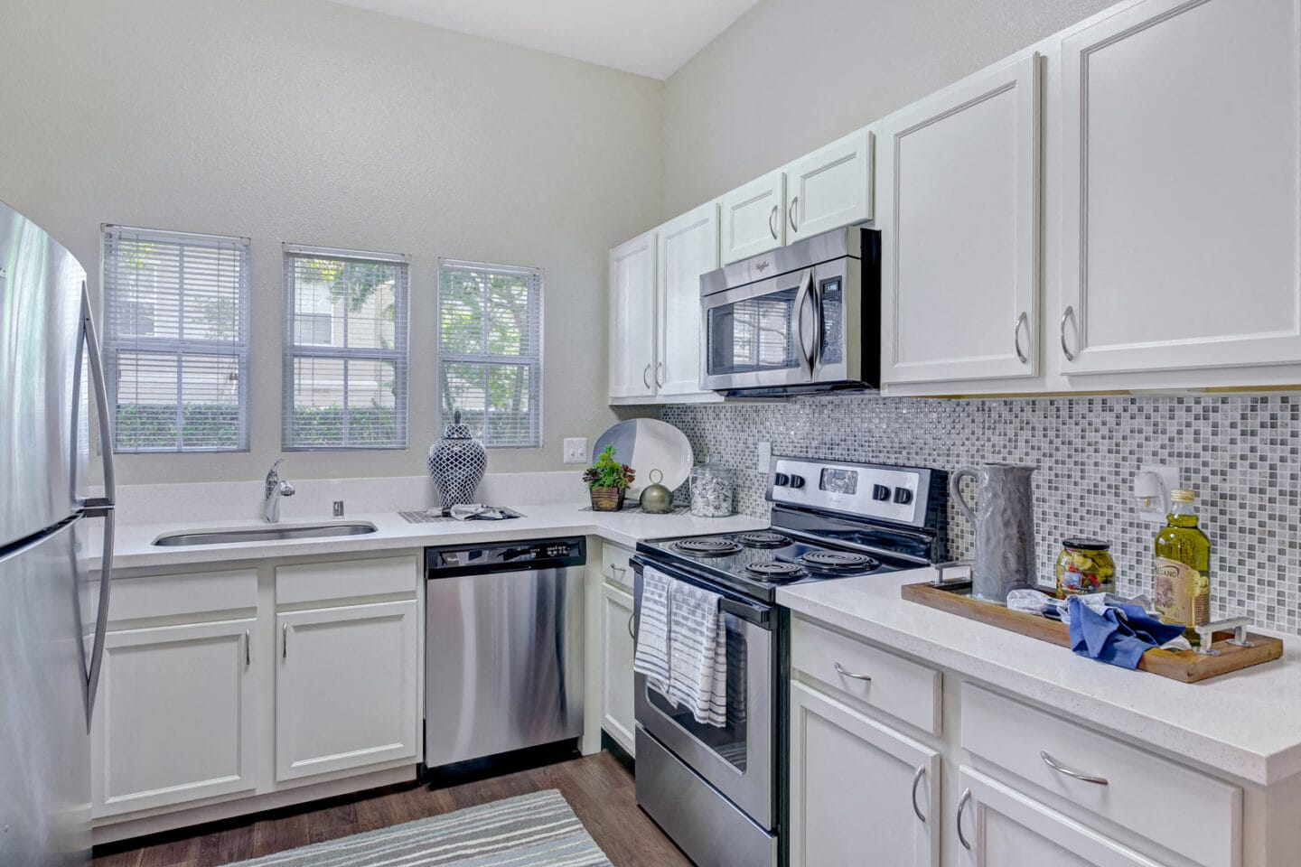 Custom Dark Espresso or White Cabinetry at Windsor at Aviara, Carlsbad, 92011