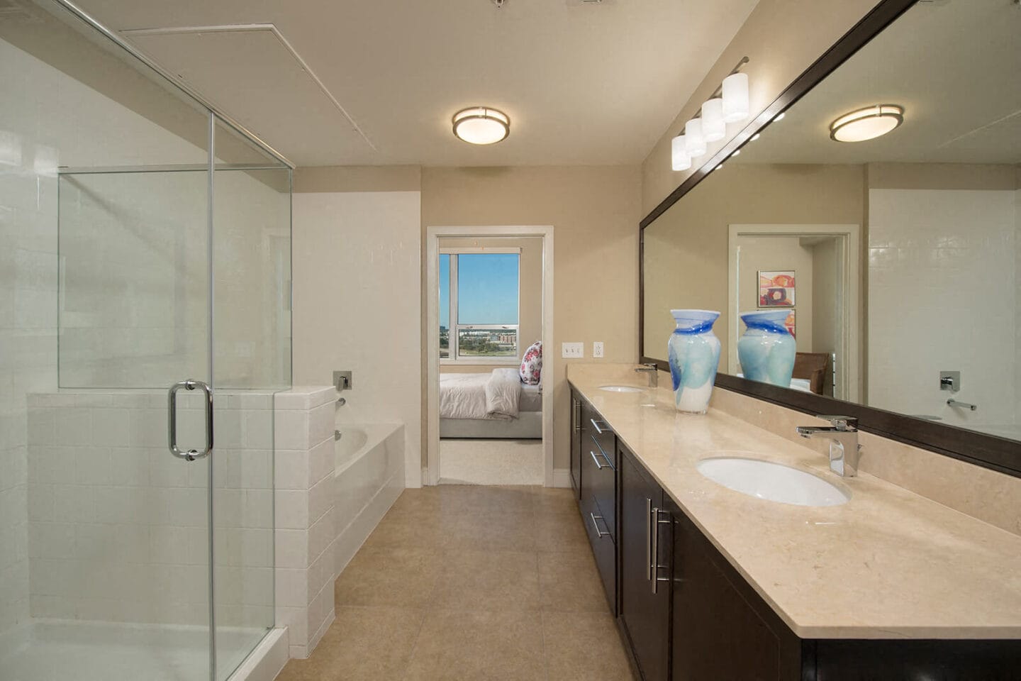 Spa-Inspired Bathrooms at Windsor Memorial, Texas, 77007