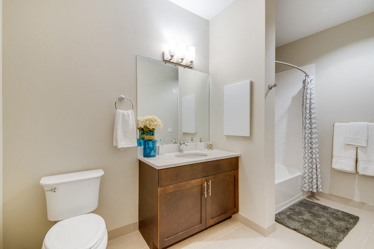 Spacious Bathrooms at Twenty50 by Windsor, 2050 Central Road, NJ