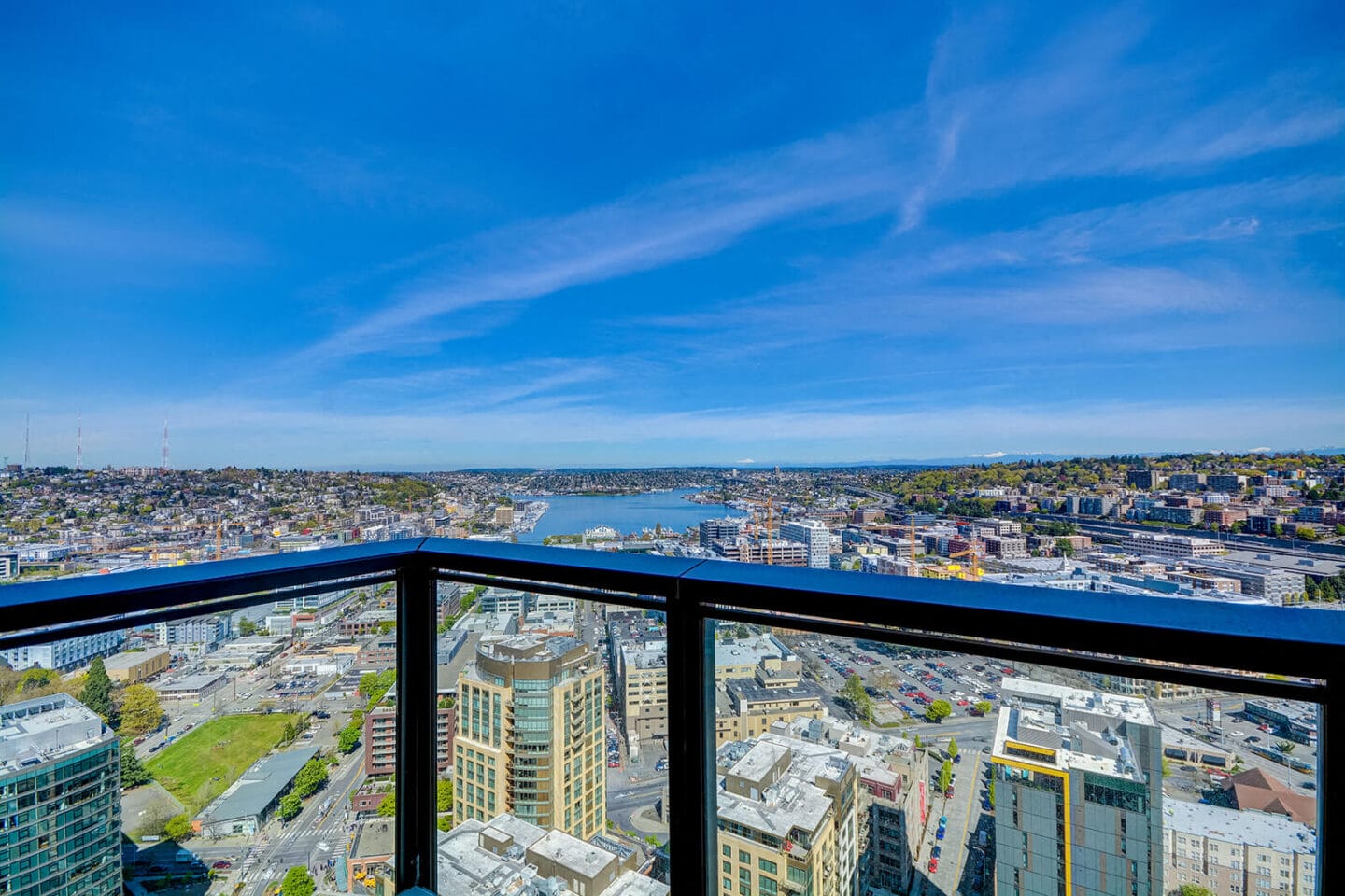 Stunning Views of Downtown Seattle From Balconies at Cirrus, 2030 8th Avenue, WA