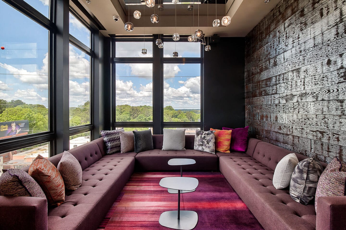 Resident Lounge with Gathering Spaces at Windsor Morningside, Atlanta, GA