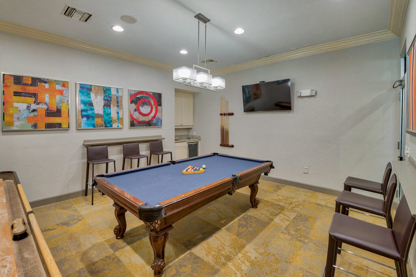 Billiards and Gaming Room at Windsor at Aviara, 6610 Ambrosia Lane, CA