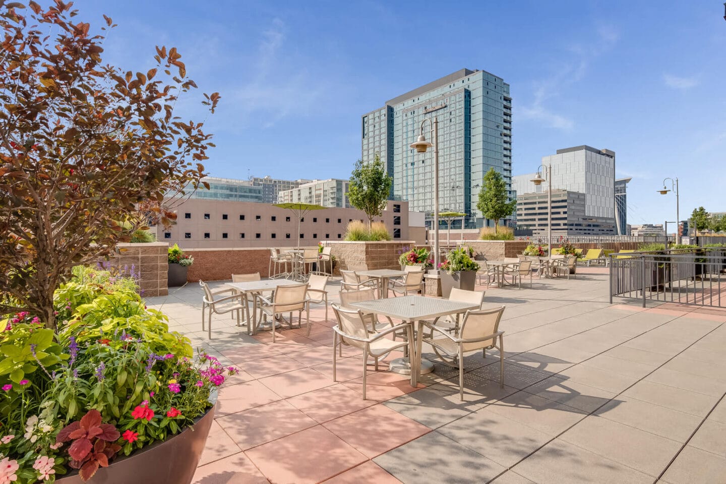 4th Floor Sun Deck at The Manhattan Tower and Lofts, Denver, 80202