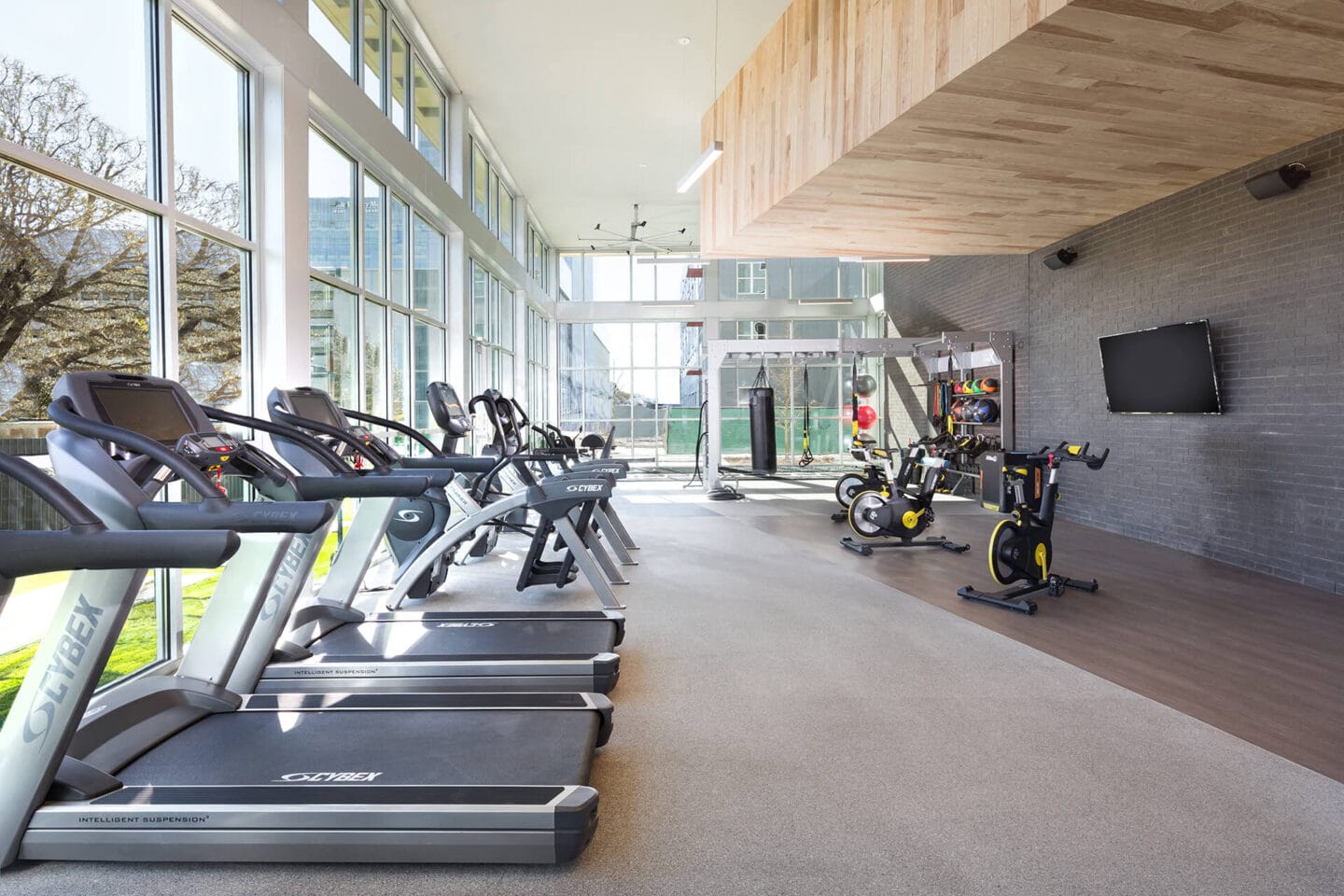 Expansive Fitness Studio at Metro West, 8055 Windrose Ave, TX