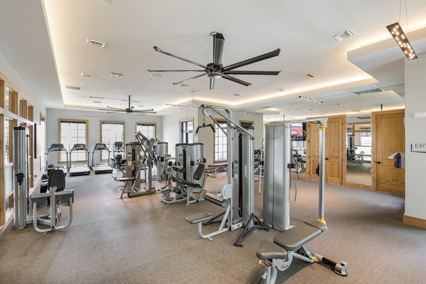 Fully-Equipped Wellness Center at Mirador at Doral by Windsor, Doral, Florida