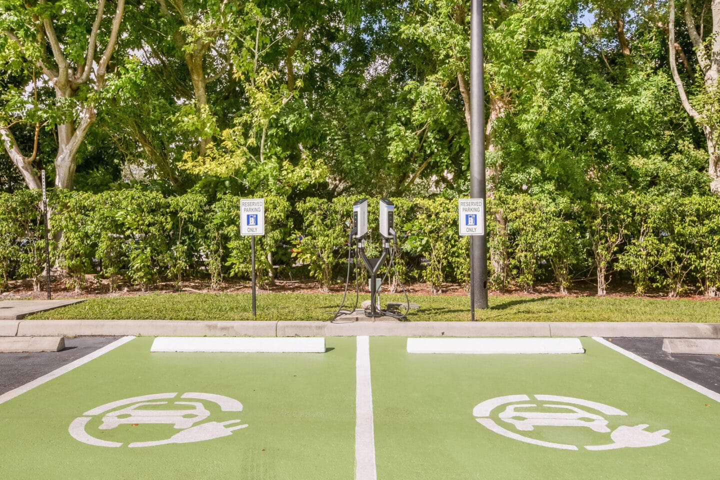 EV car charging stations at Windsor at Miramar, 3701 Southwest 160th Avenue, Miramar