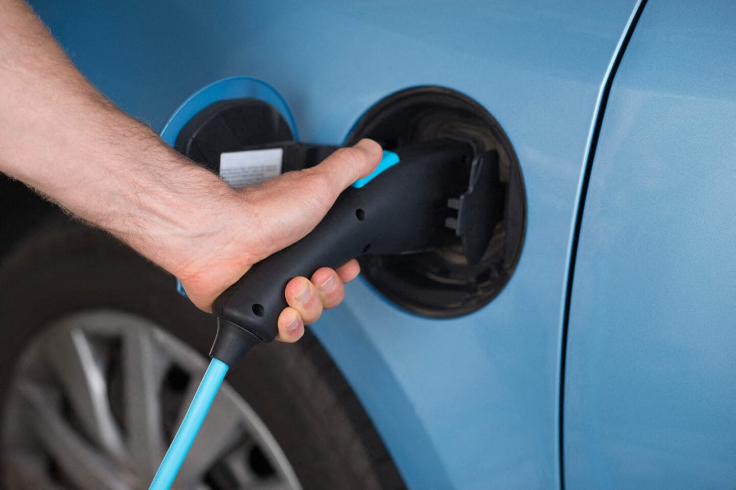 Car Charging Stations in Controlled Access Garage at Olympic by Windsor, 936 S. Olive St, CA