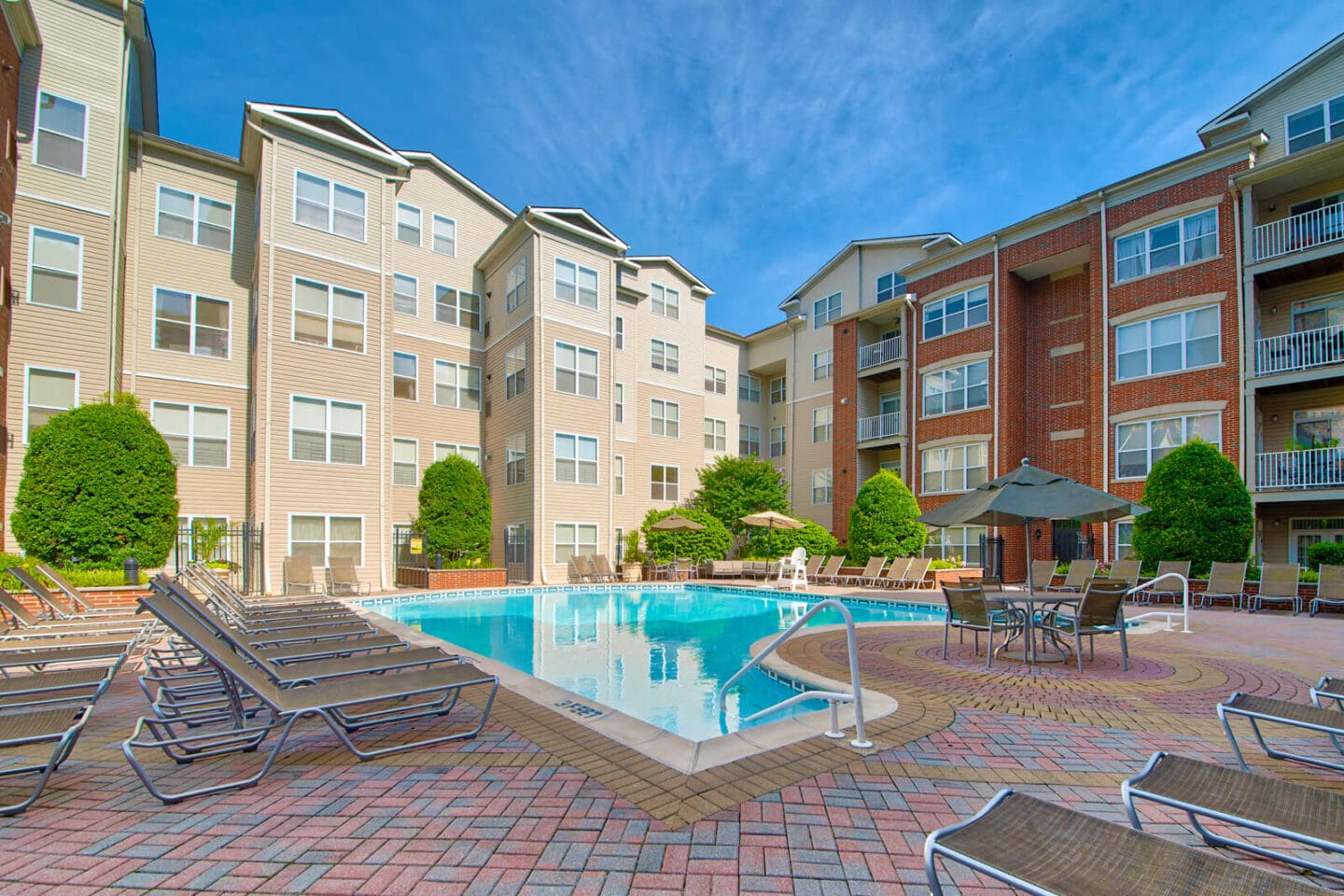 Resort-Inspired, Heated Swimming Pool at Windsor at Liberty House, 07302, NJ