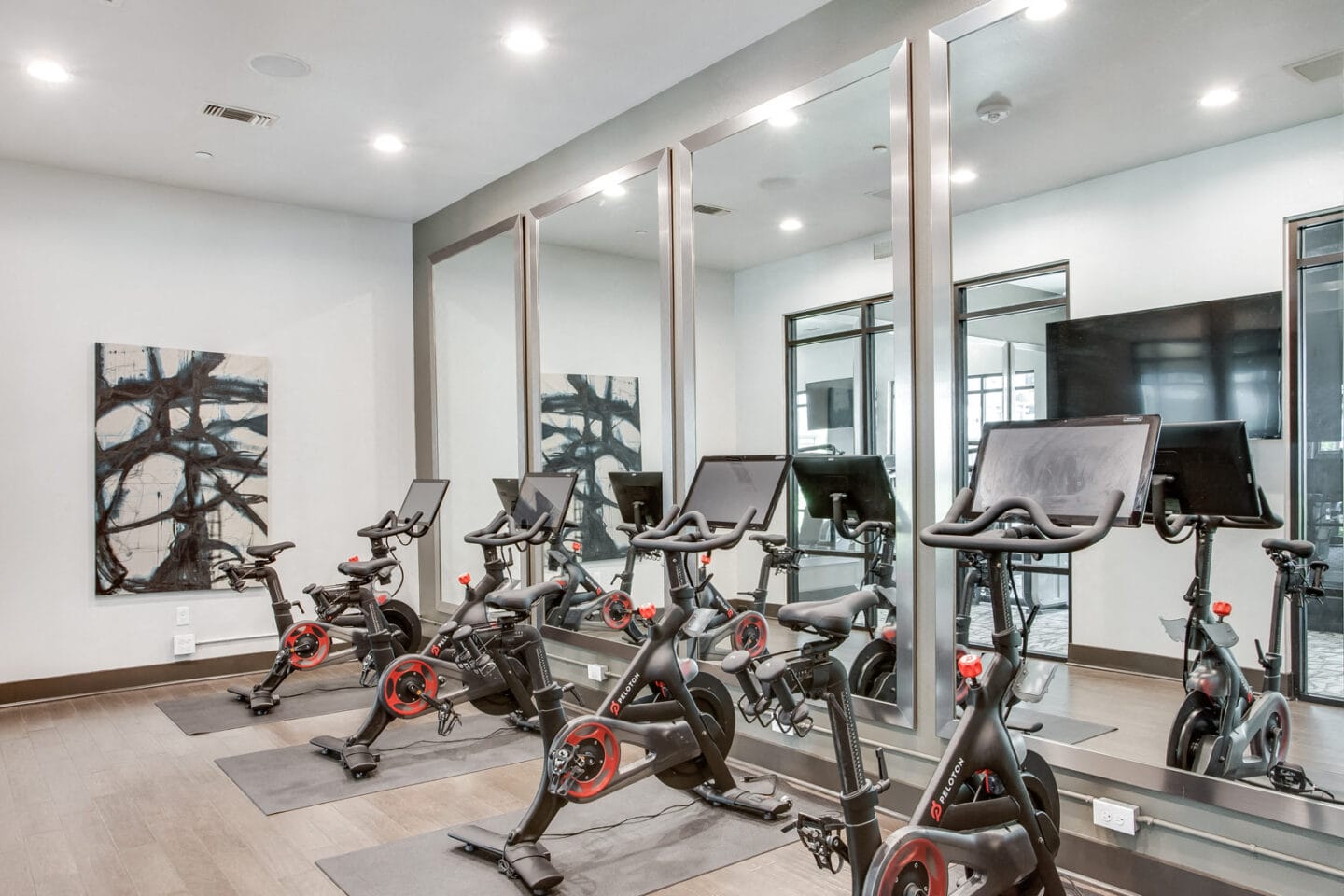 Fitness Center with Peloton Spin Room at Windsor CityLine, 75082,TX