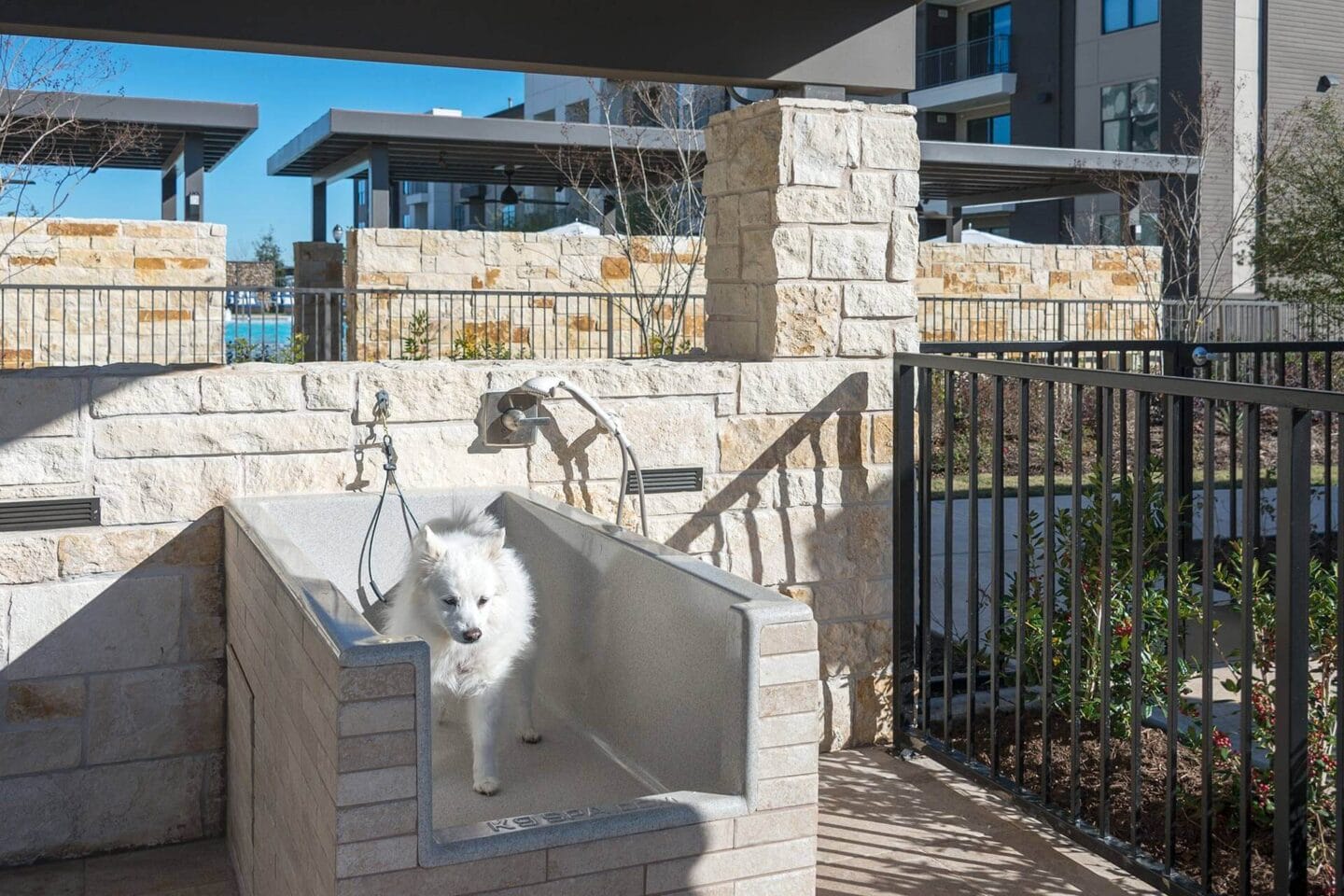 Pet Washing Station at Windsor Oak Hill, Texas, 78735