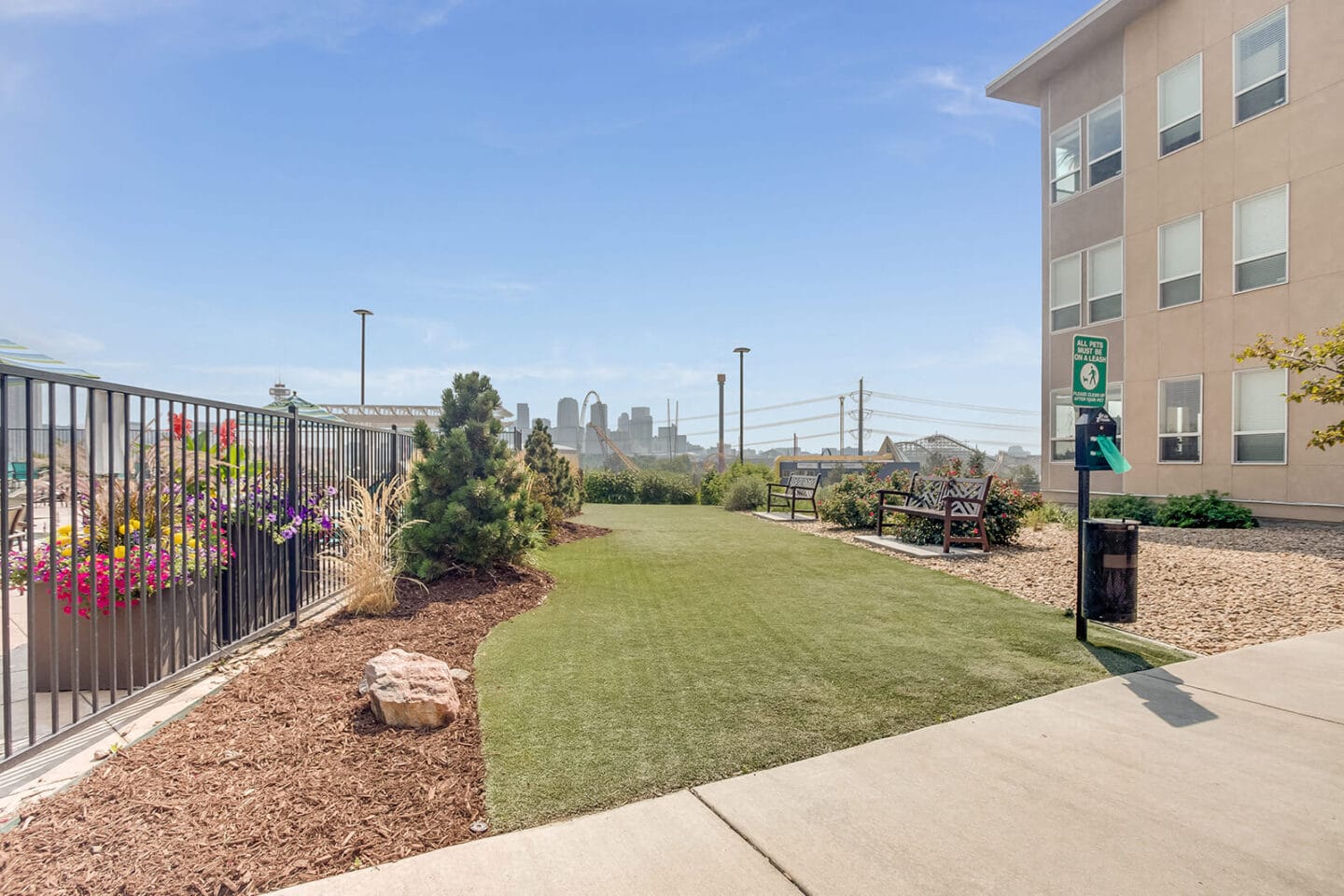 Secure, On-Site Pet Park at Element 47 by Windsor, Denver, CO