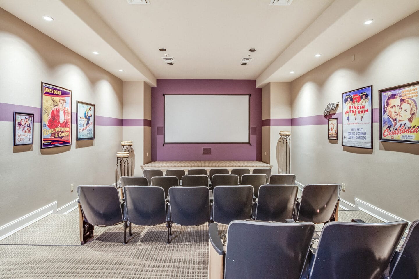 Club 1201 Cinema Room at Platform 14, Hillsboro, Oregon