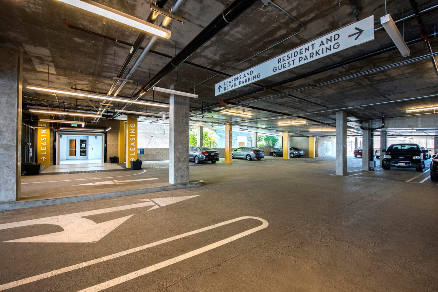 Reserved, Assigned Parking in Garage at Malden Station by Windsor, 250 W Santa Fe Ave, Fullerton