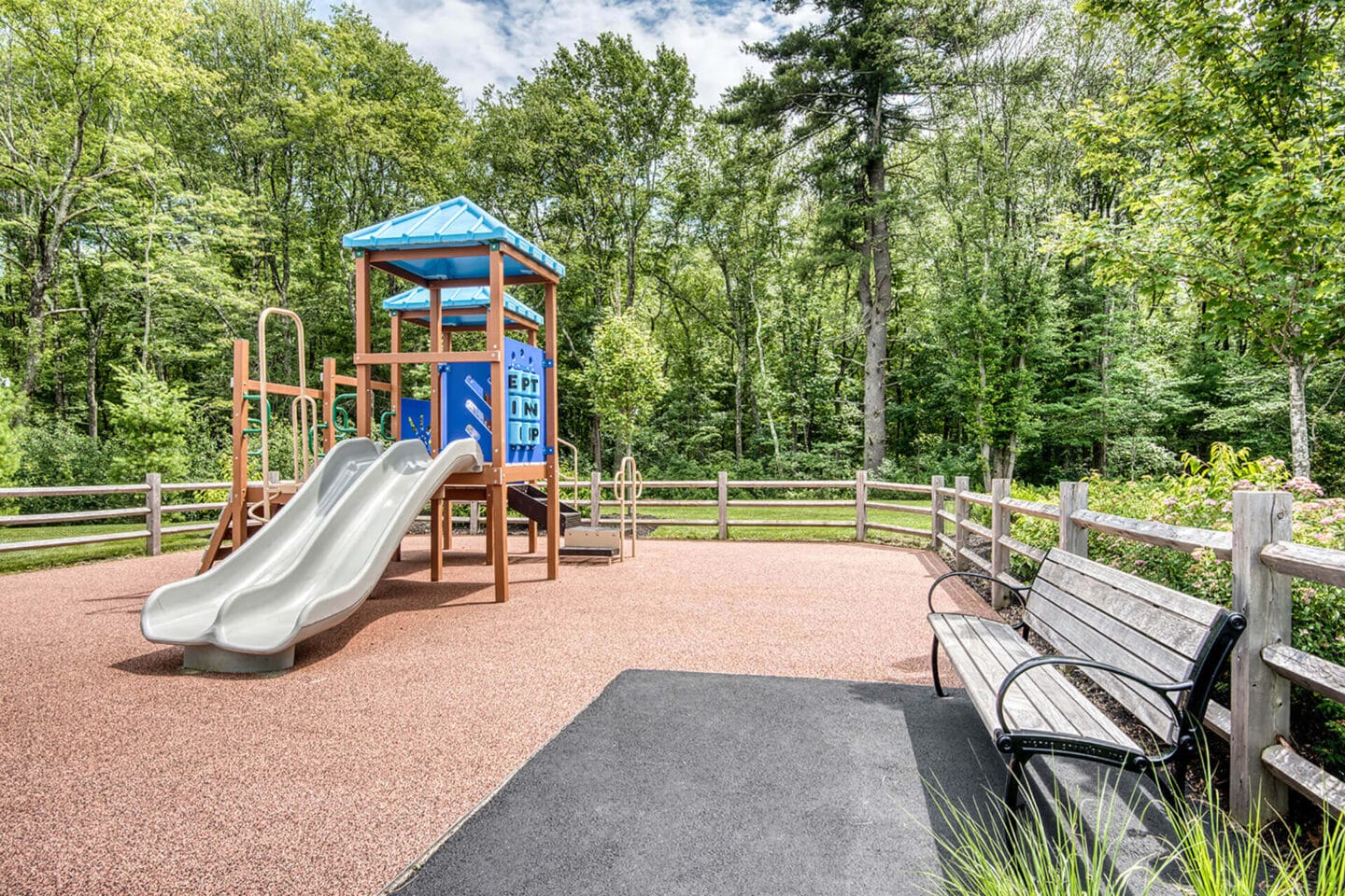 Outdoor playground at Windsor at Hopkinton, Hopkinton, 01748