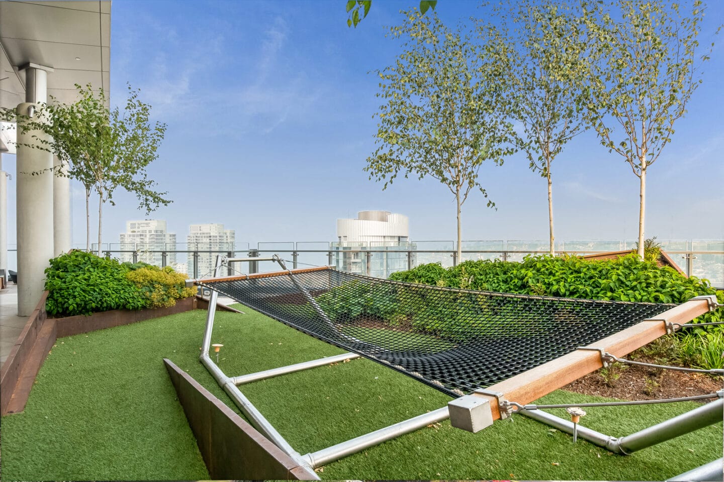 Hammock on the Rooftop at Stratus, Washington, 98121