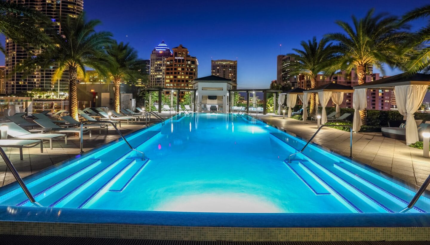 Shimmering Swimming Pool at Amaray Las Olas by Windsor, Florida, 33301