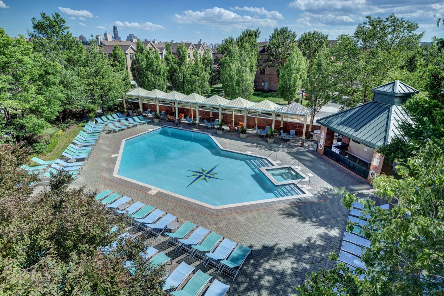 Expansive Indoor and Outdoor Amenity Spaces at Windsor at Mariners, 07020, NJ