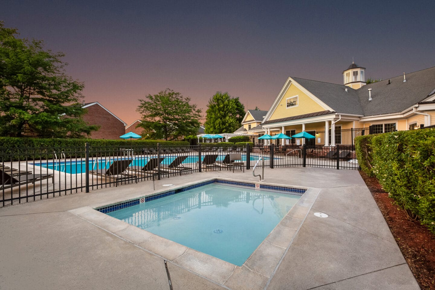 Swimming Pool and Spa at Windsor Ridge at Westborough, Westborough, MA