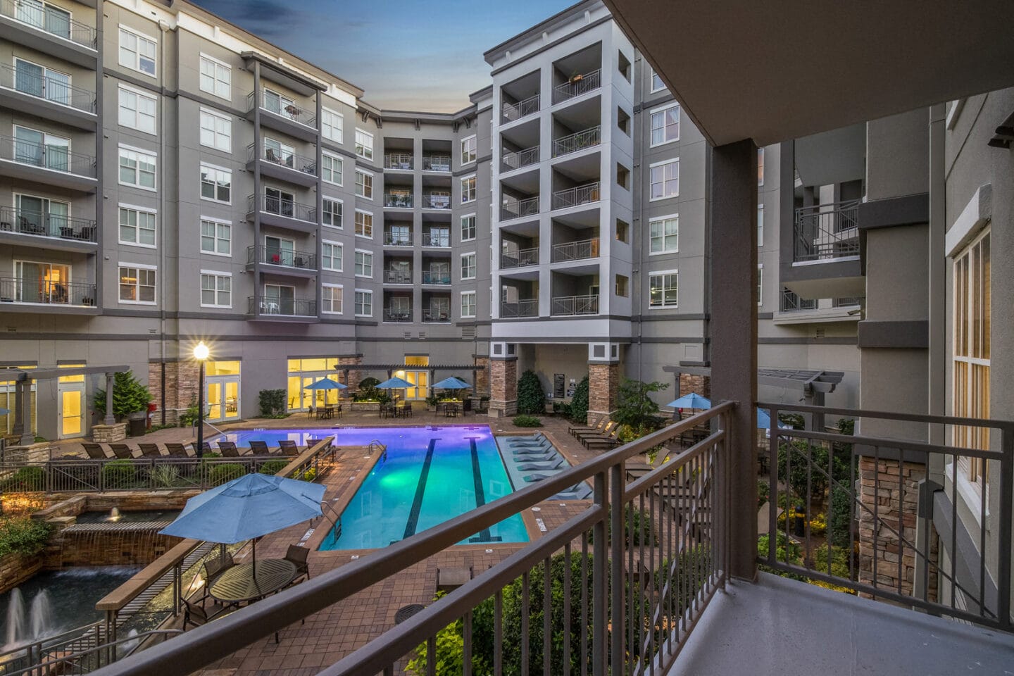 Serene Courtyard with Pool at Windsor  Brookhaven, Georgia, 30319