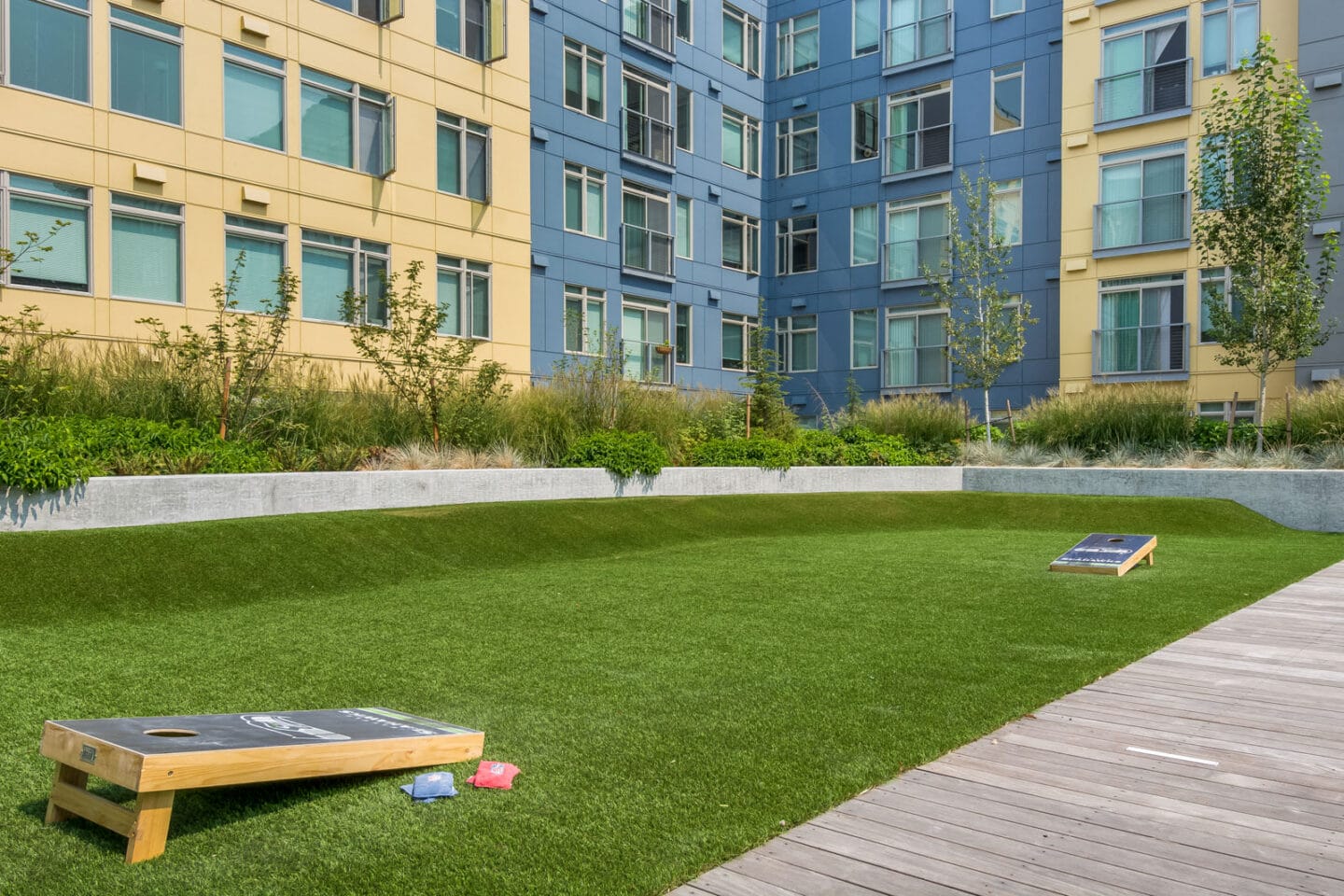 Open Turf Recreation Area at The Whittaker, Seattle, 98116