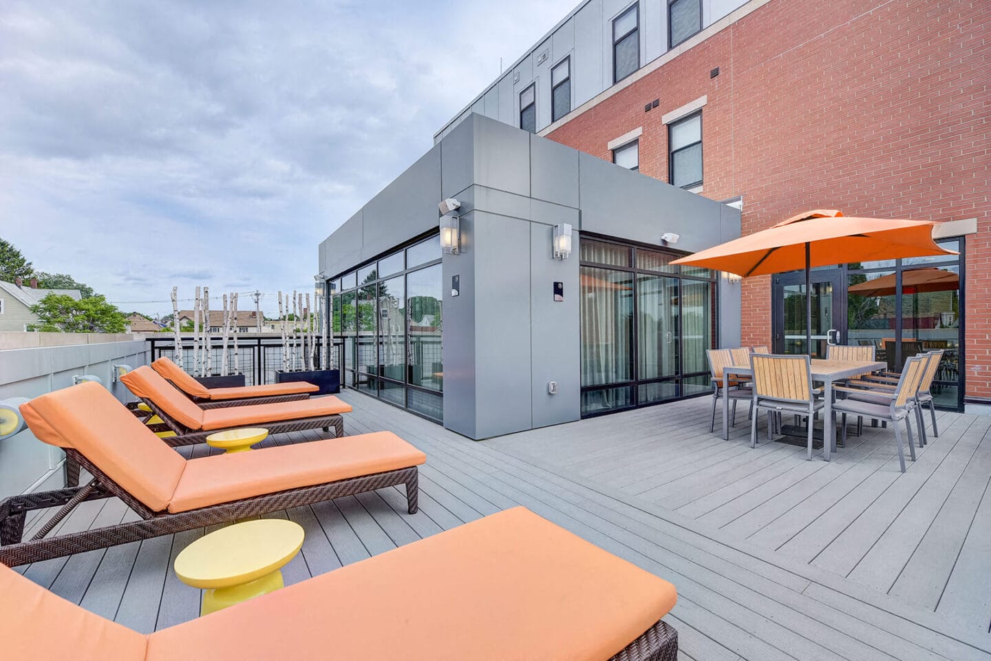 Rooftop Sundeck at Windsor at Maxwells Green, Massachusetts, 02144